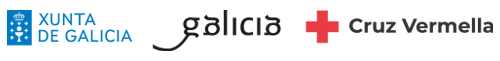 Logos Xunta de Galicia, Galicia e Cruz Vermella